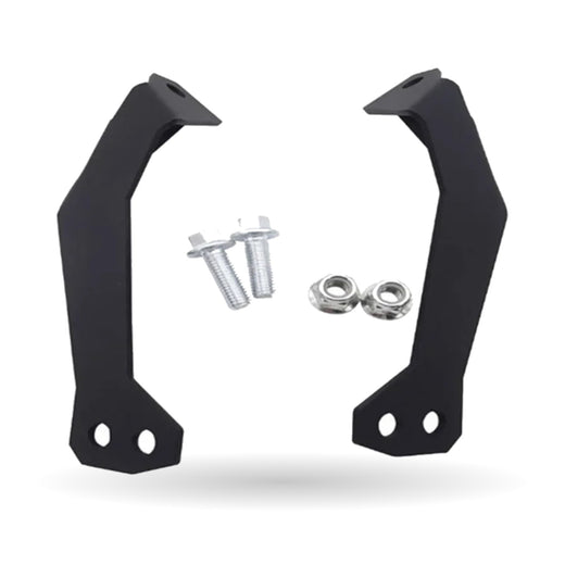 30-Inch Curved LED Light Bar with Pillar Roof Mount Kit for Polaris RZR