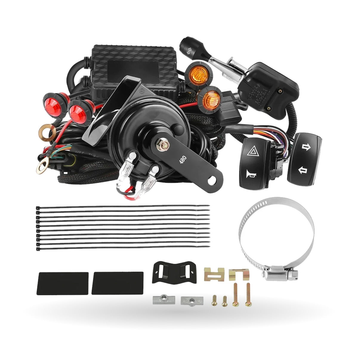 Plug-and-Play Turn Signal Kit with Horn for Can-Am Maverick 1000R