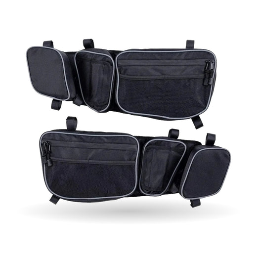 Side Door Bags with Cup Holder & Knee Pad for Can-Am Maverick X3