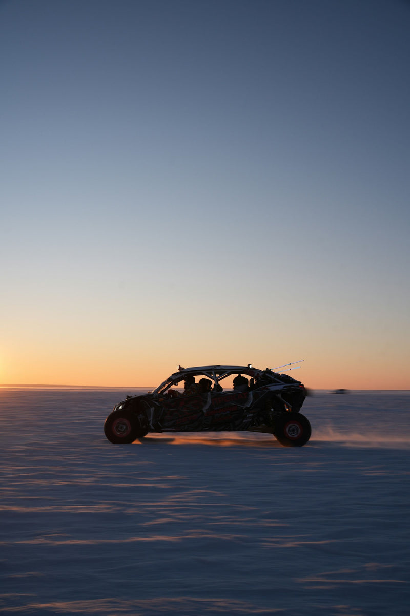 Can-Am side-by-side on the trail