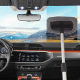 180-Degree Telescopic Aluminum Car Windshield Brush