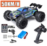 Control Car 1:16 RC Off-Road Truck with LED Lights