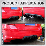 Car Modified Rear Bumper with Shark Fin Spoiler