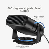 12V Car Heater with Fast Heat & Dual Modes